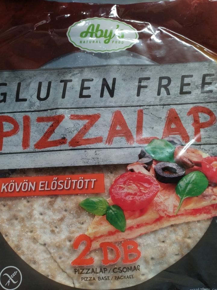 Képek - Aby's gluténmentes kövön elősütött pizzalap 2 x 175 g (350 g)