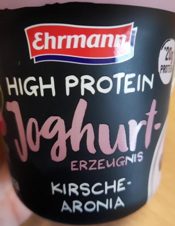 Képek - High protein joghurt Kirche Aronia Ehrmann