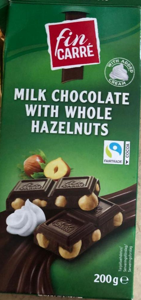 Képek - Fin carre hazelnut chocolate