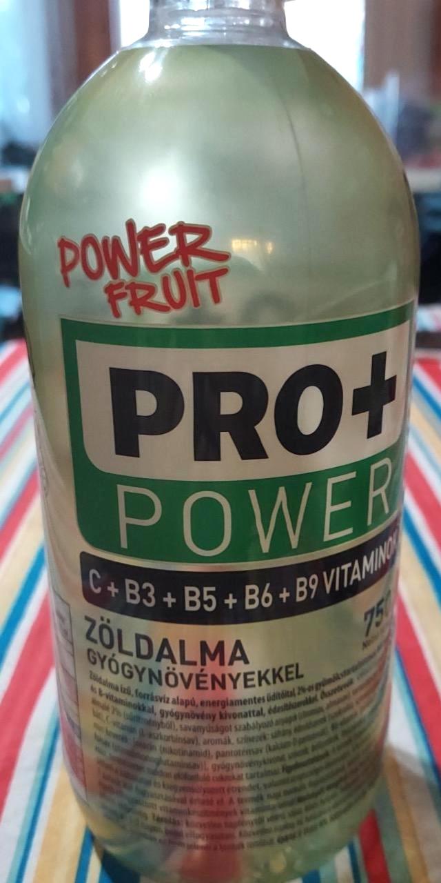 Képek - Pro+ Power ital zöldalma gyógynövényekkel Power Fruit