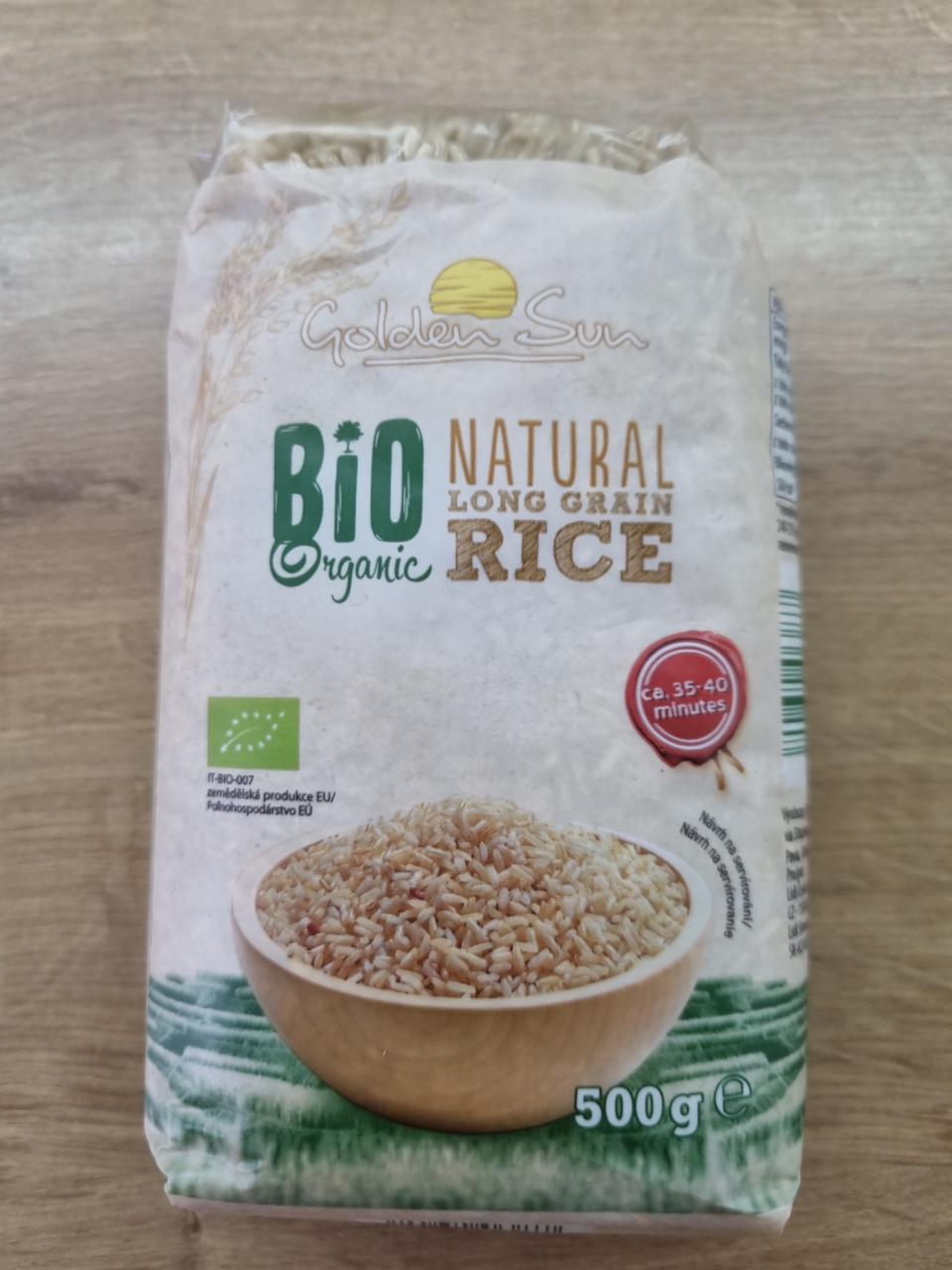 Képek - Bio natural long grain rice Golden sun