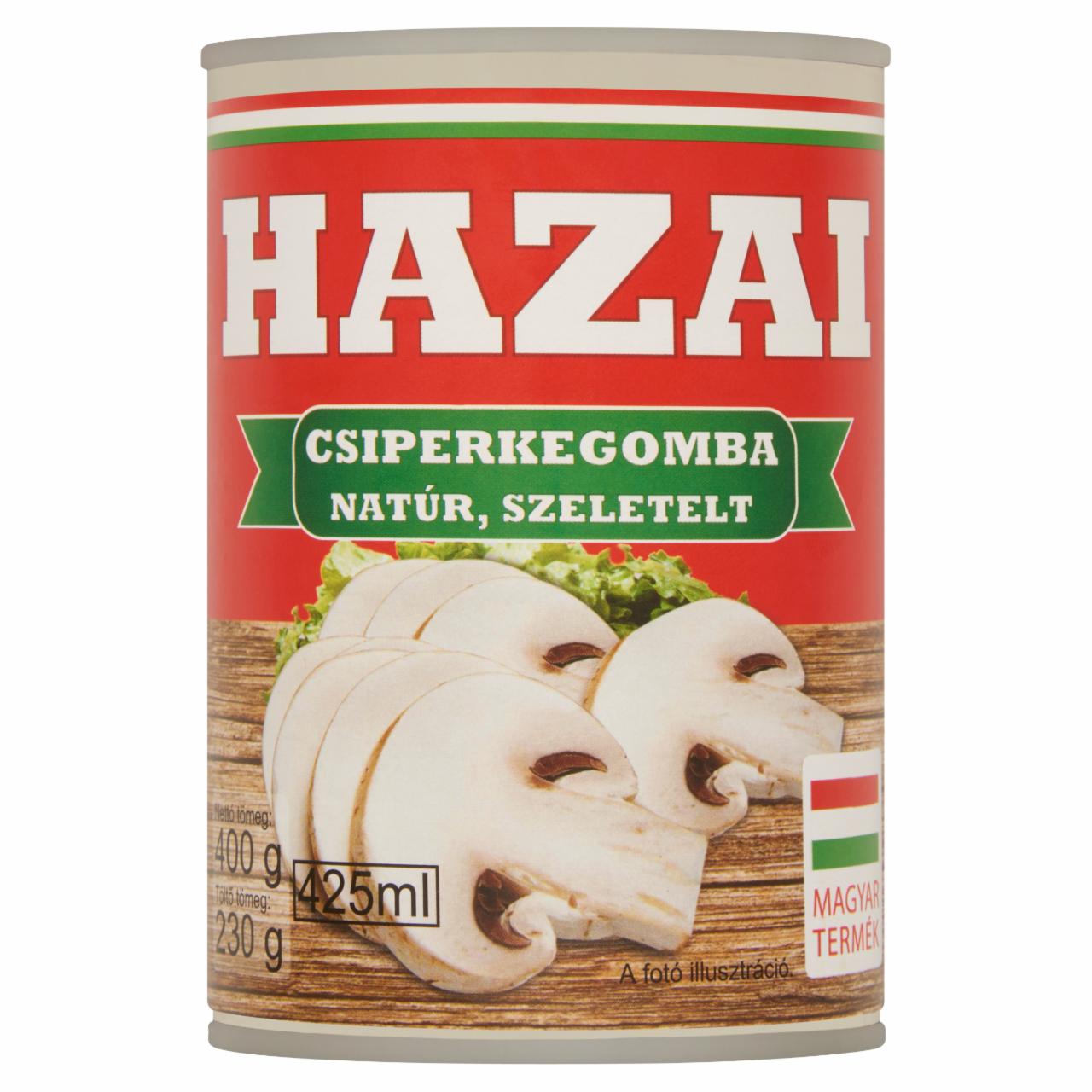 Képek - Hazai natúr, szeletelt csiperkegomba 400 g