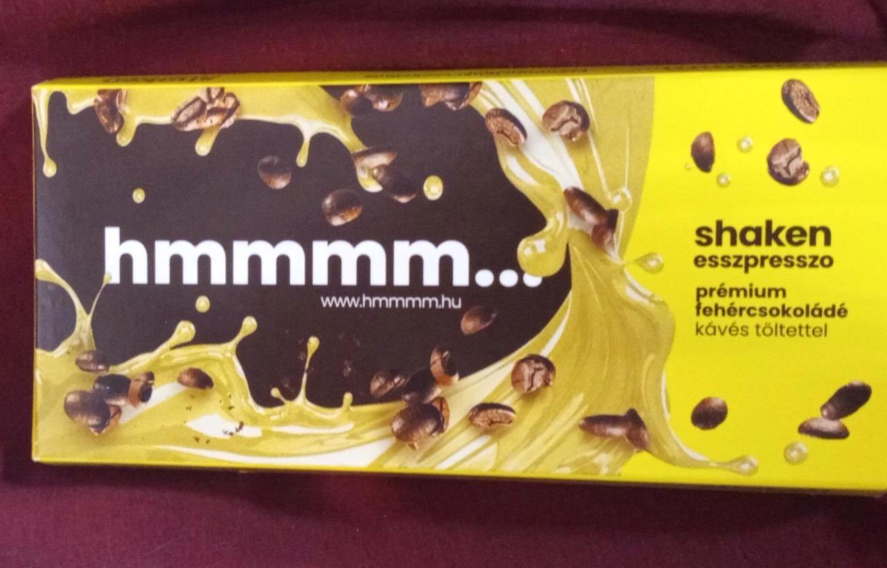 Képek - Shaken esszpresszó prémium fehér csokoládé kávés töltettel Hmmmm