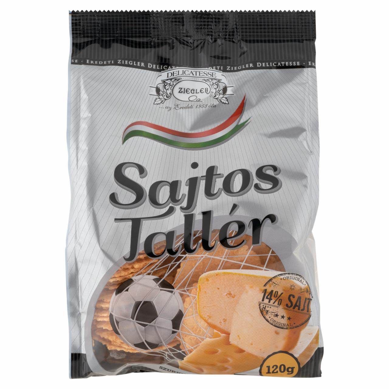 Képek - Ziegler sajtos tallér 120 g