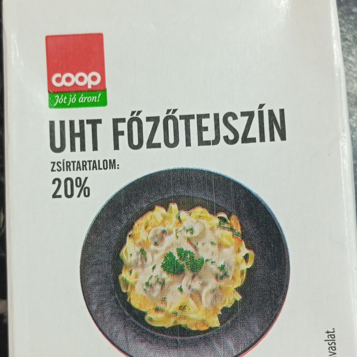 Képek - UHT Főzőtejszín 20% Coop