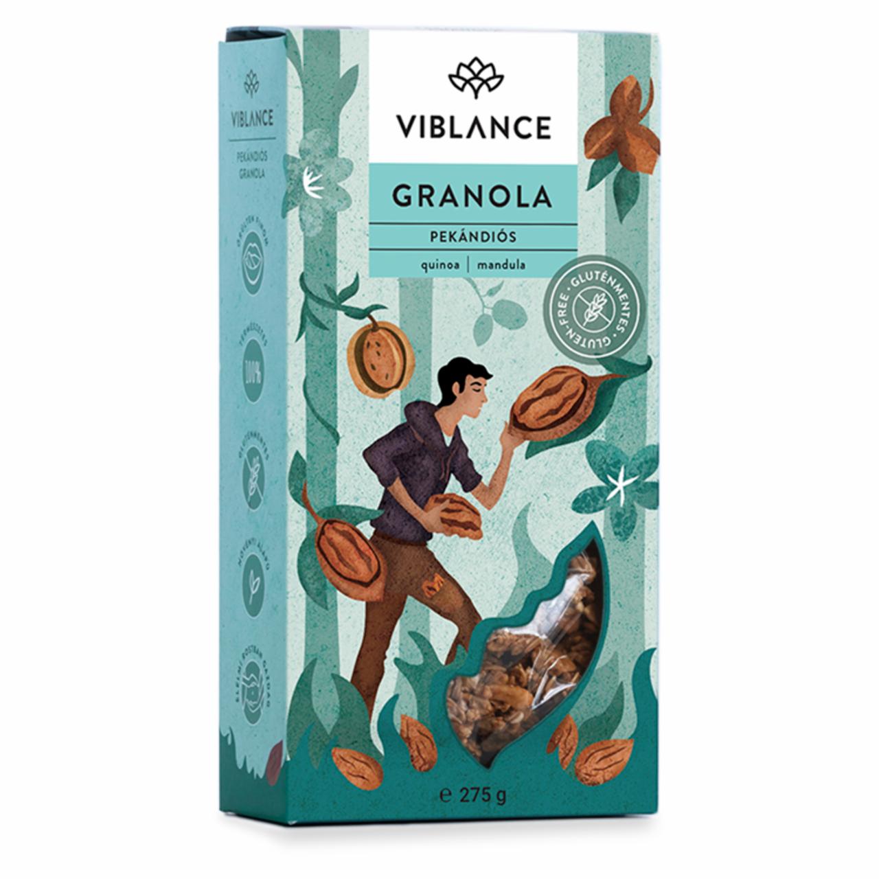 Képek - Viblance pekándiós granola 275 g