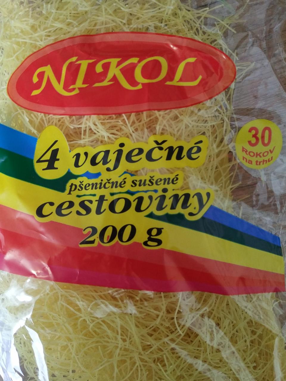 Képek - NIKOL 4 tojásos száraztészta