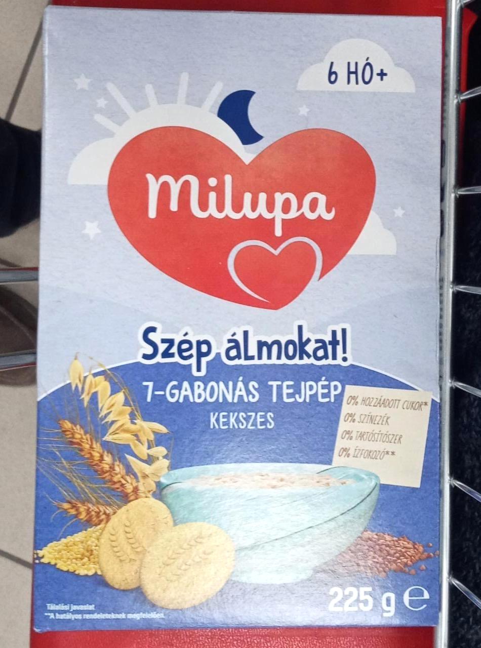 Képek - Szép álmokat 7 gabonás tejpép kekszes Milupa