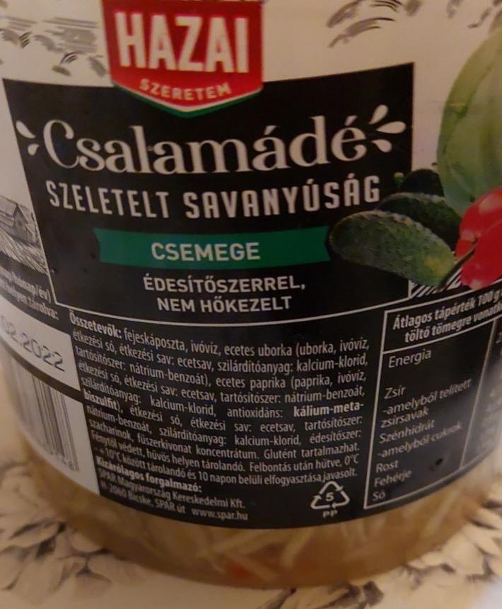 Képek - Csalamádé szeletelt savanyúság Spar