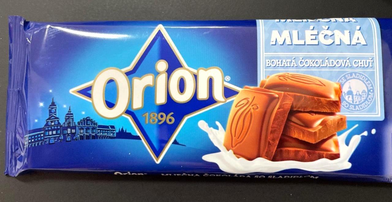 Képek - Mliečná čokoláda so sladidlom Orion