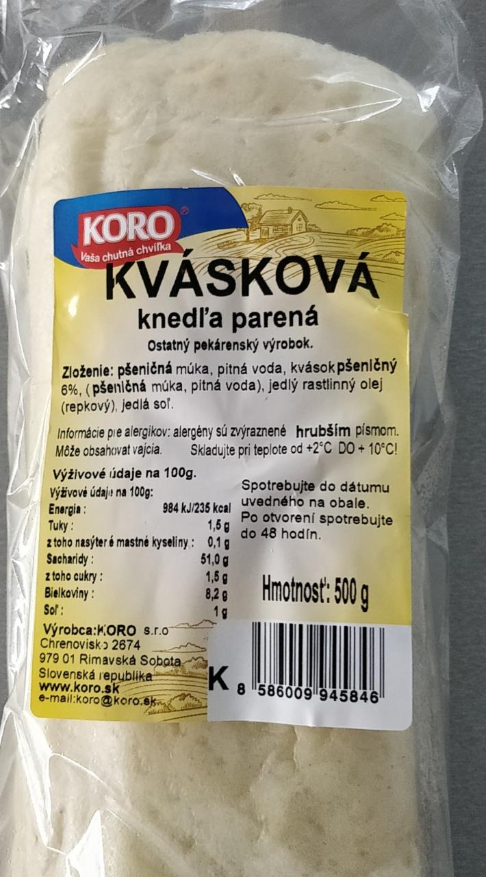 Képek - Kovászos knédli párolva koro