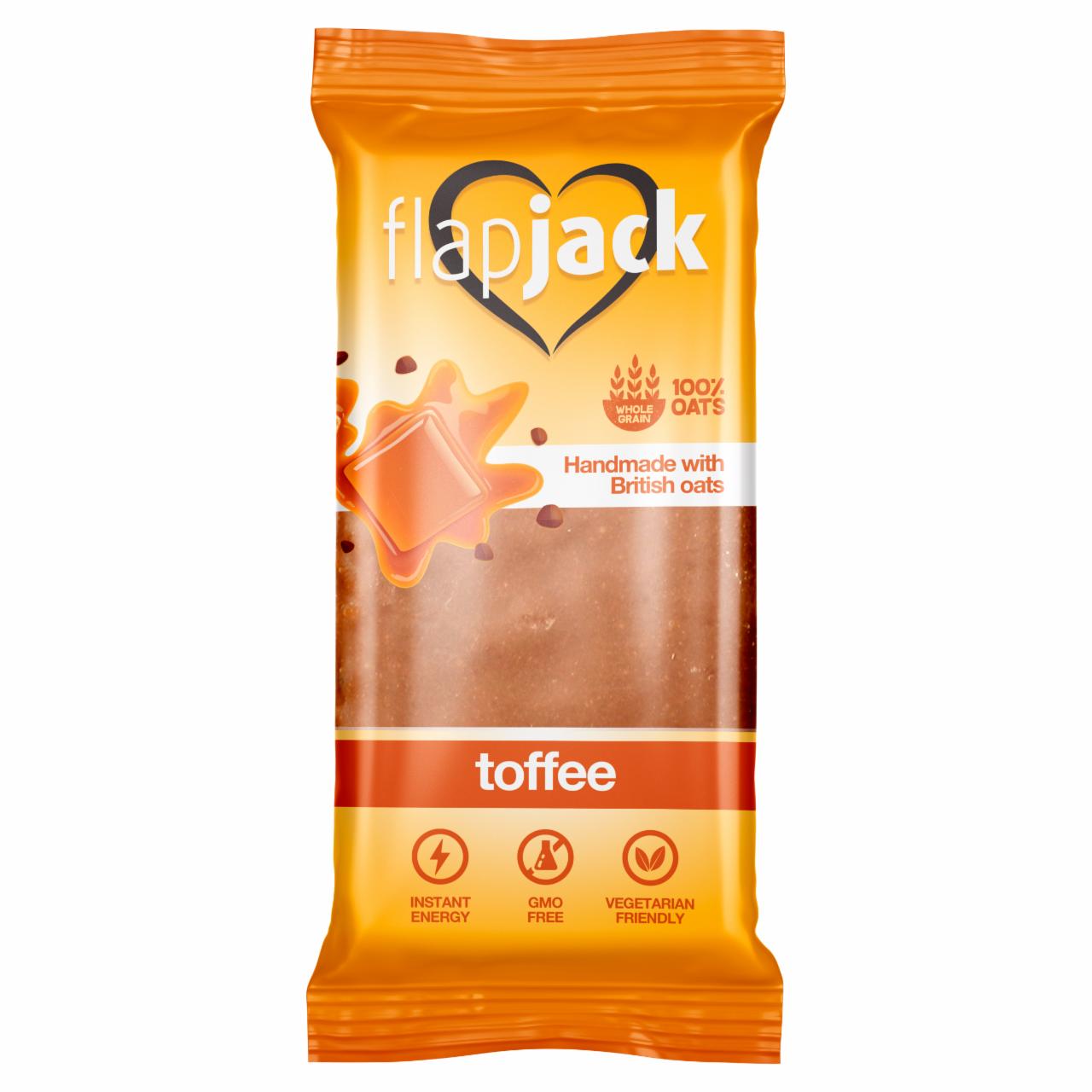 Képek - FlapJack toffee ízű zabszelet tejkaramella- és csokoládéízű kakaós bevonóba mártva 100 g