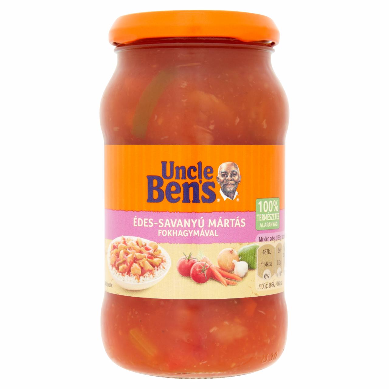 Képek - Uncle Ben's édes-savanyú mártás fokhagymával 400 g