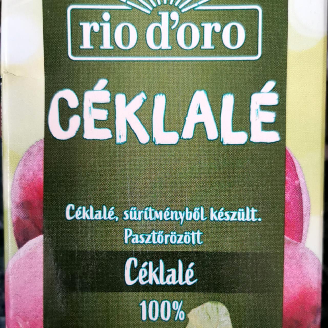 Képek - Céklalé Rio d'oro
