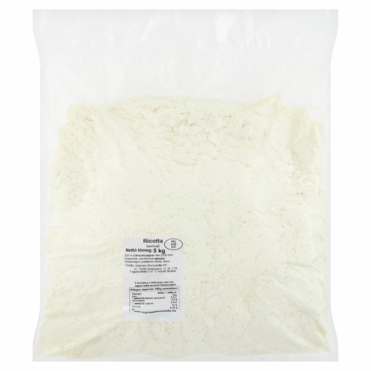 Képek - Ricotta savósajt 5 kg