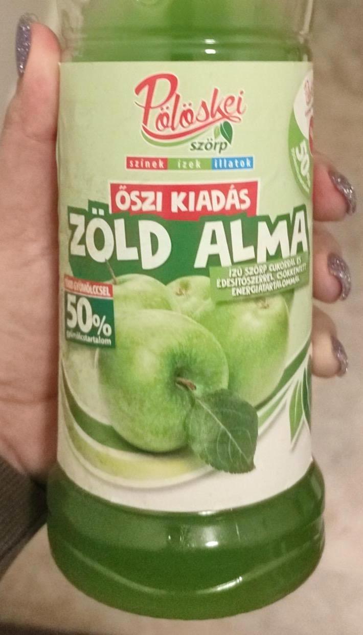 Képek - Zöld alma szörp Pölöskei