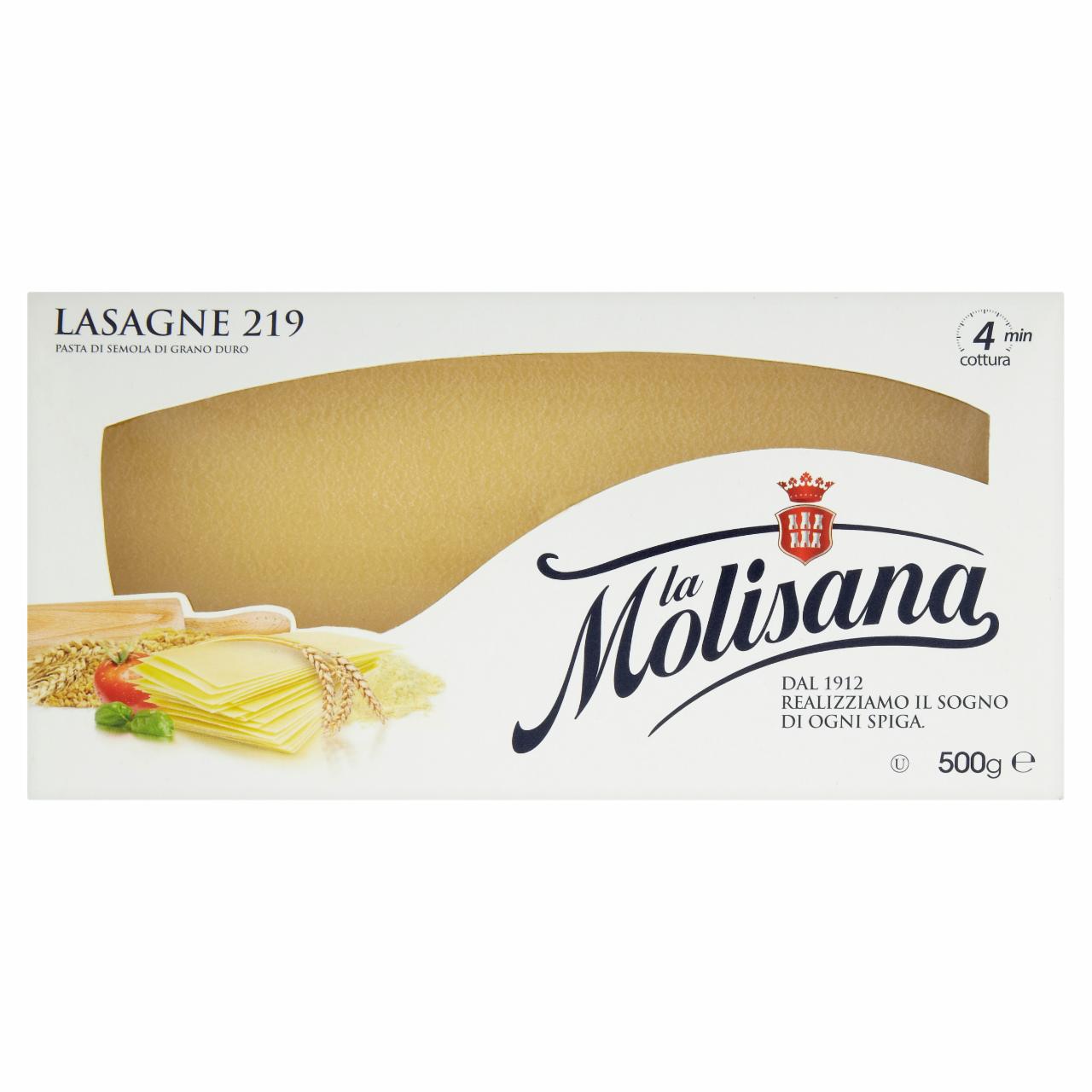 Képek - La Molisana Lasagne 219 durum búzadarából készült tészta 500 g