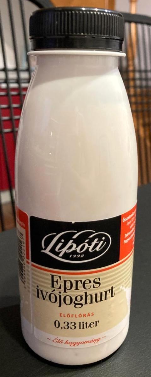 Képek - Epres ivójoghurt Lipóti