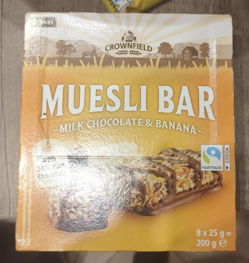 Képek - Muesli bar Csoki-banán Crownfield