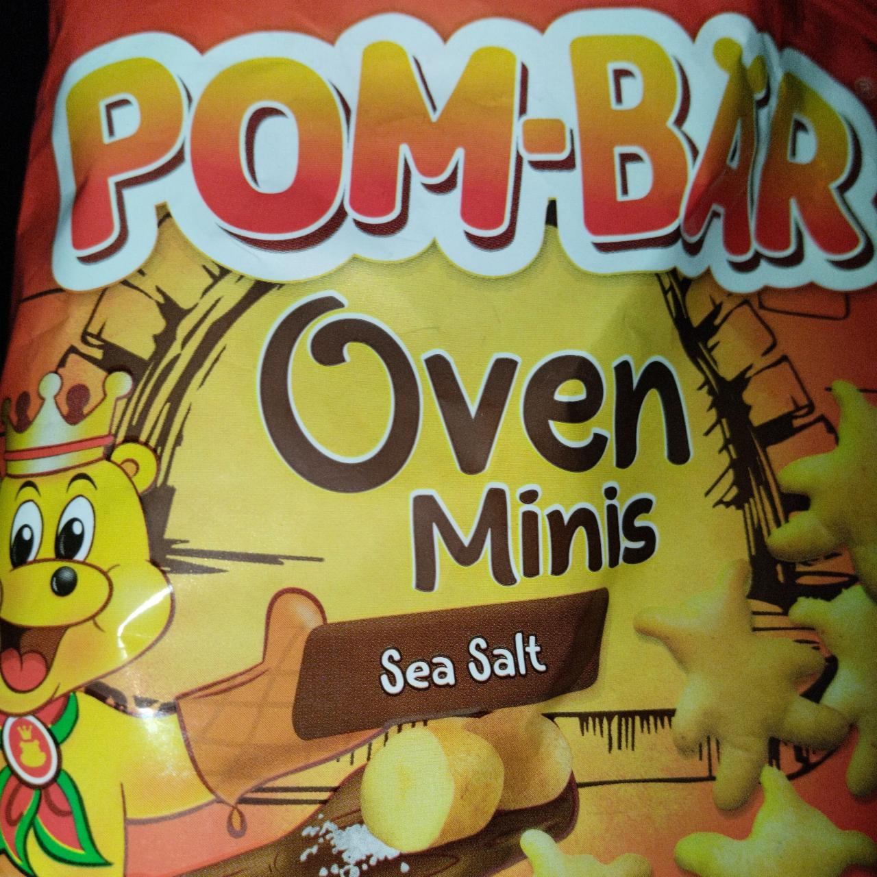 Képek - Pom-Bär Oven Minis tengeri sós ízesítésű burgonyasnack 70 g