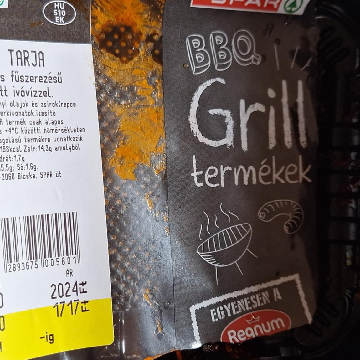 Képek - BBQ grill termékek Spar