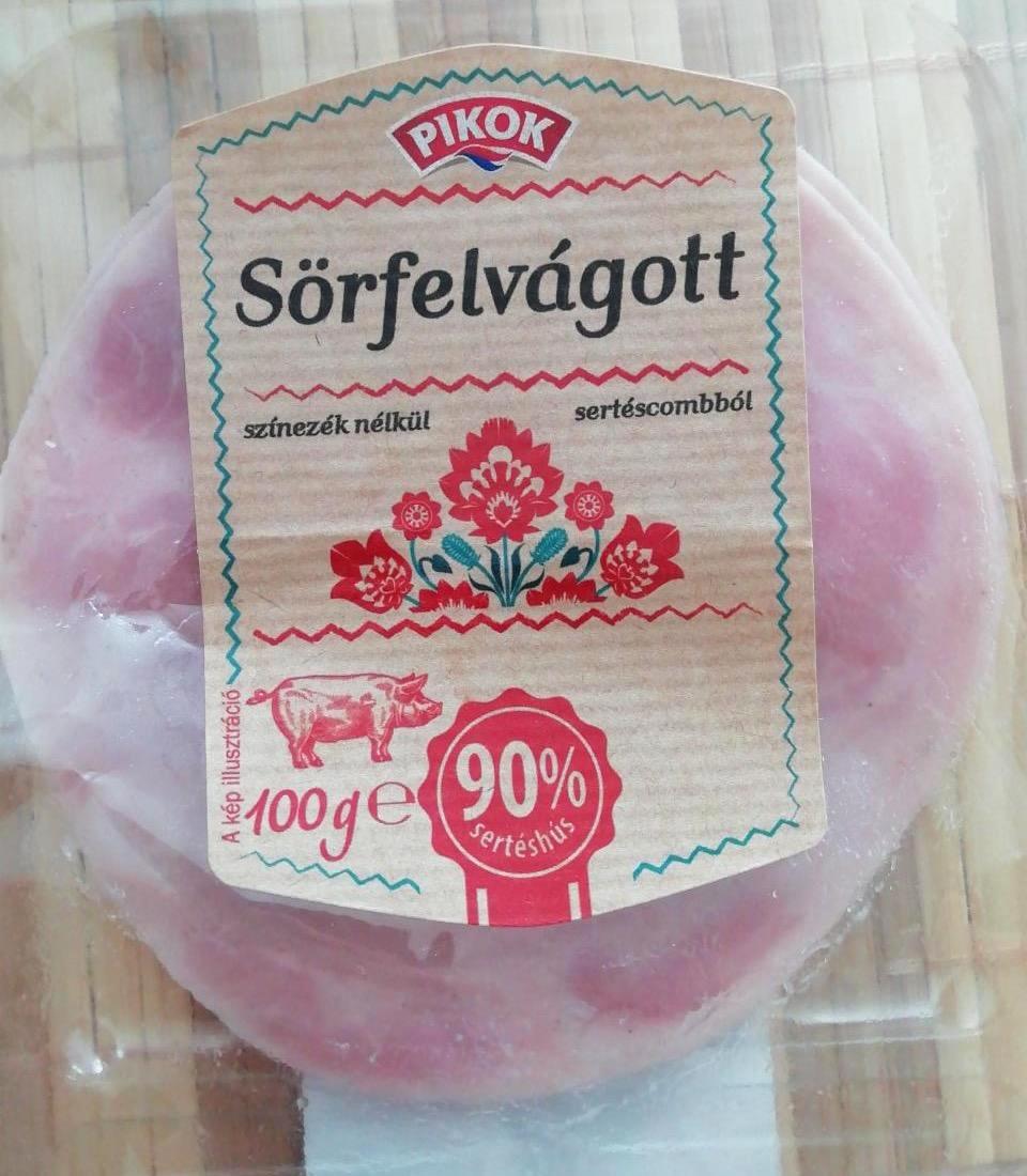 Képek - Sörfelvágott sertéscombból Pikok