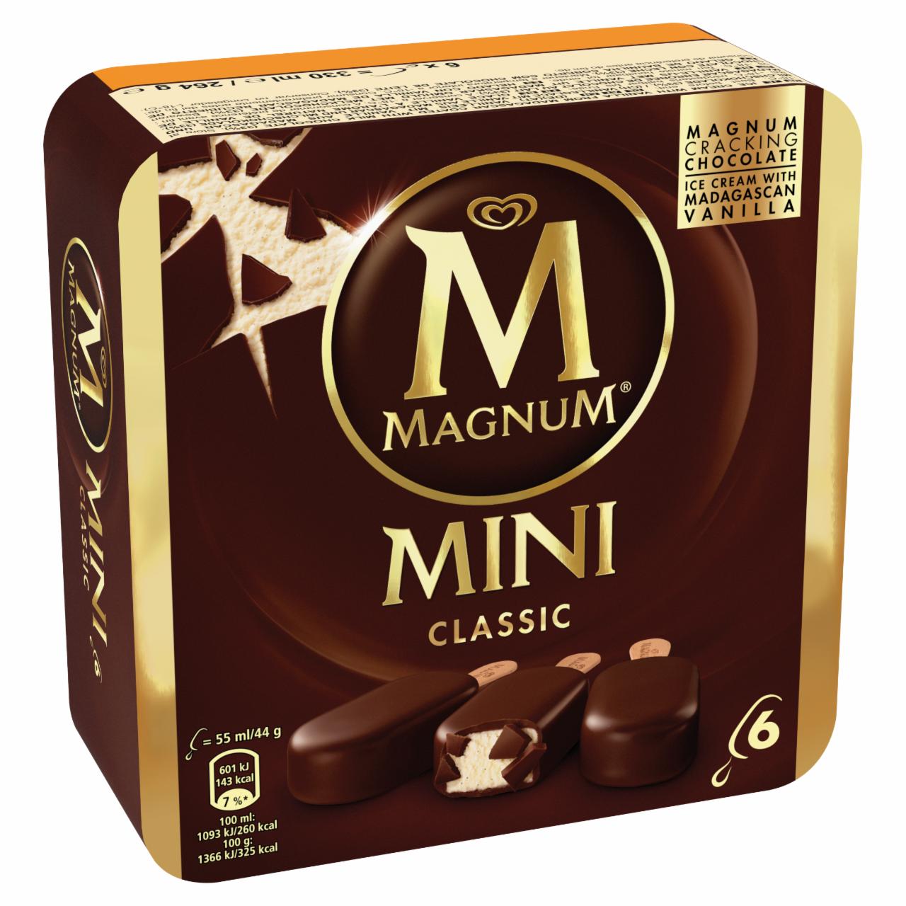 Képek - Magnum Mini Multipack Classic jégkrém 6 x 55 ml