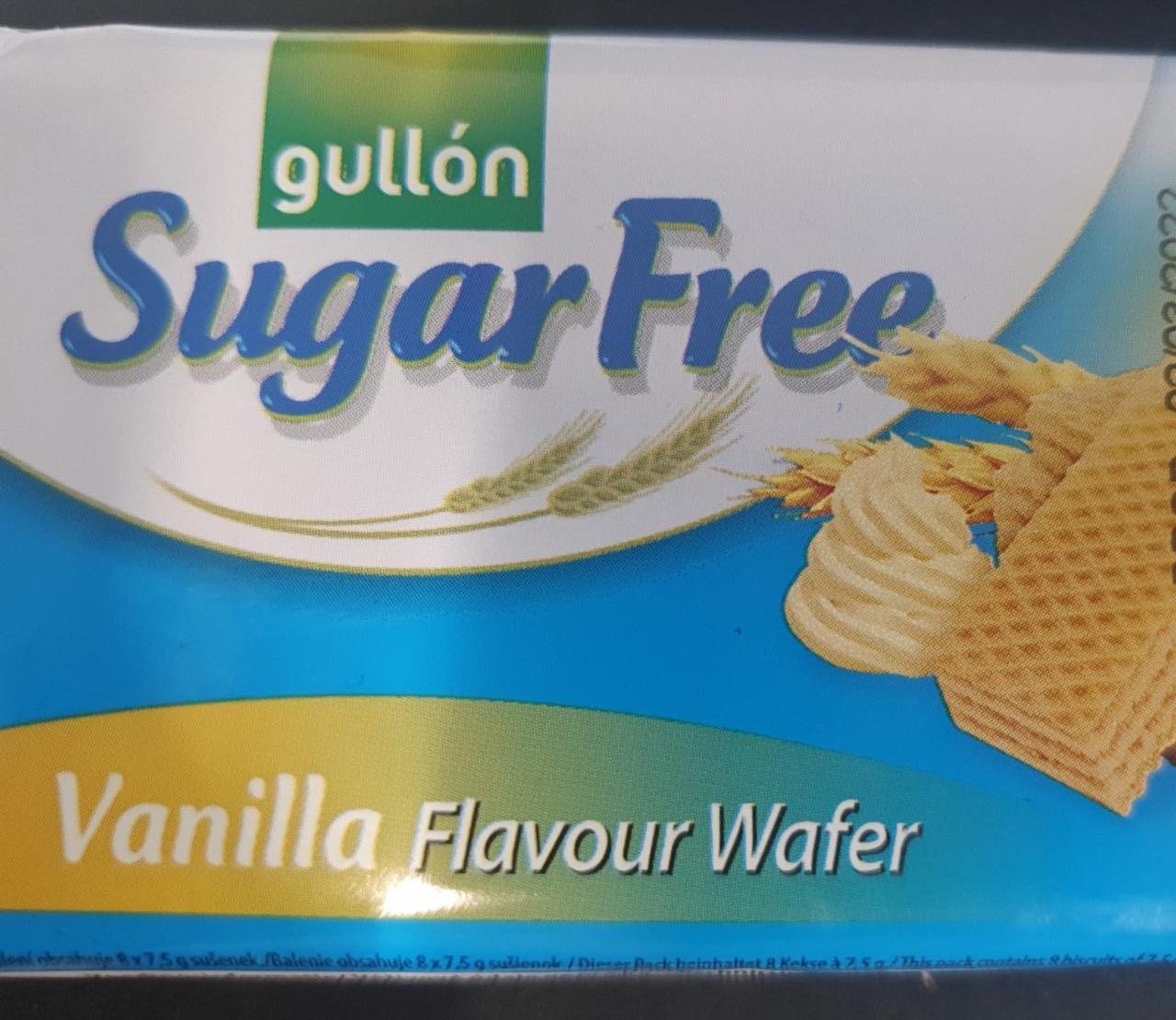 Képek - Vanilla flavour wafer Gullón