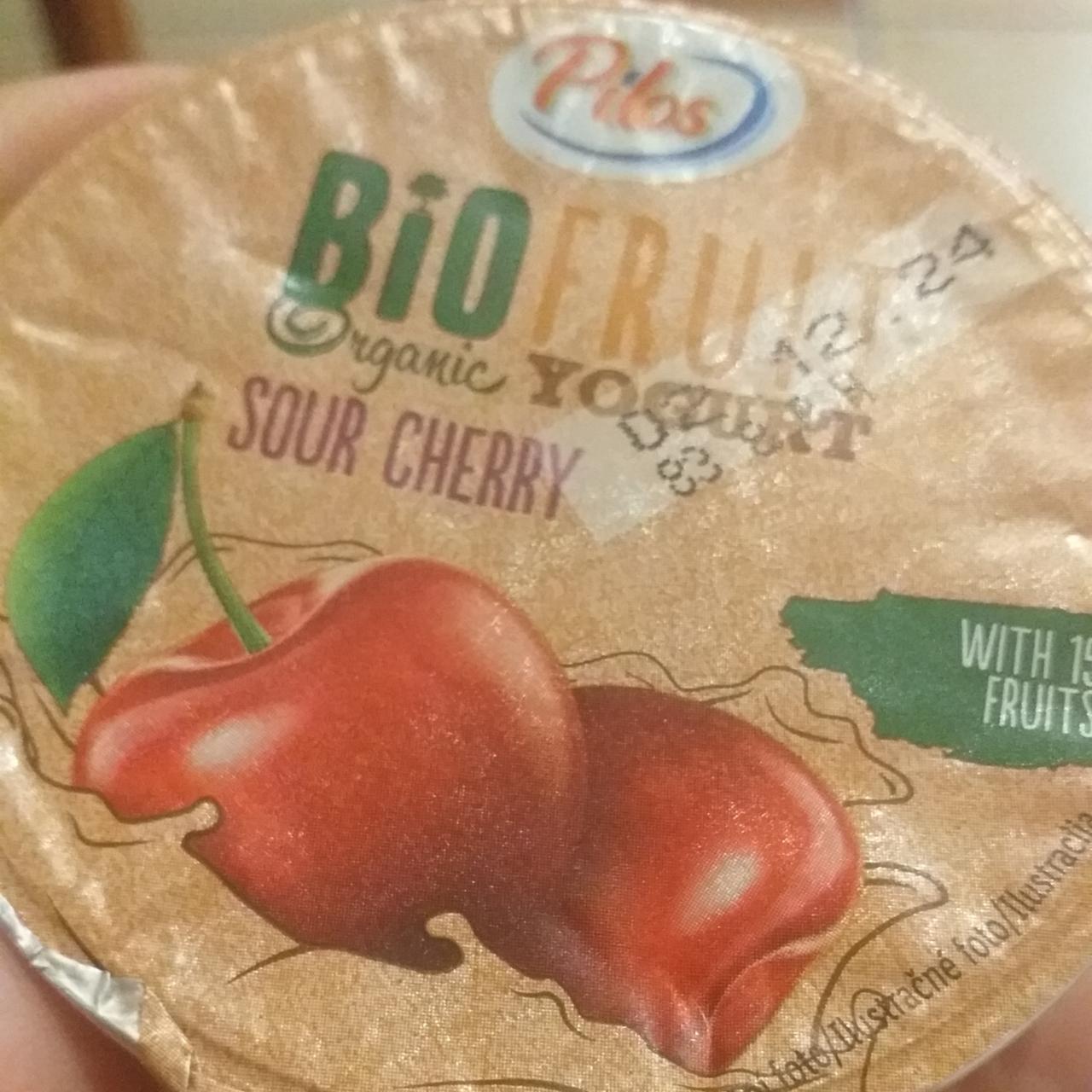 Képek - Biofruit Organic yogurt sour cherry Pilos