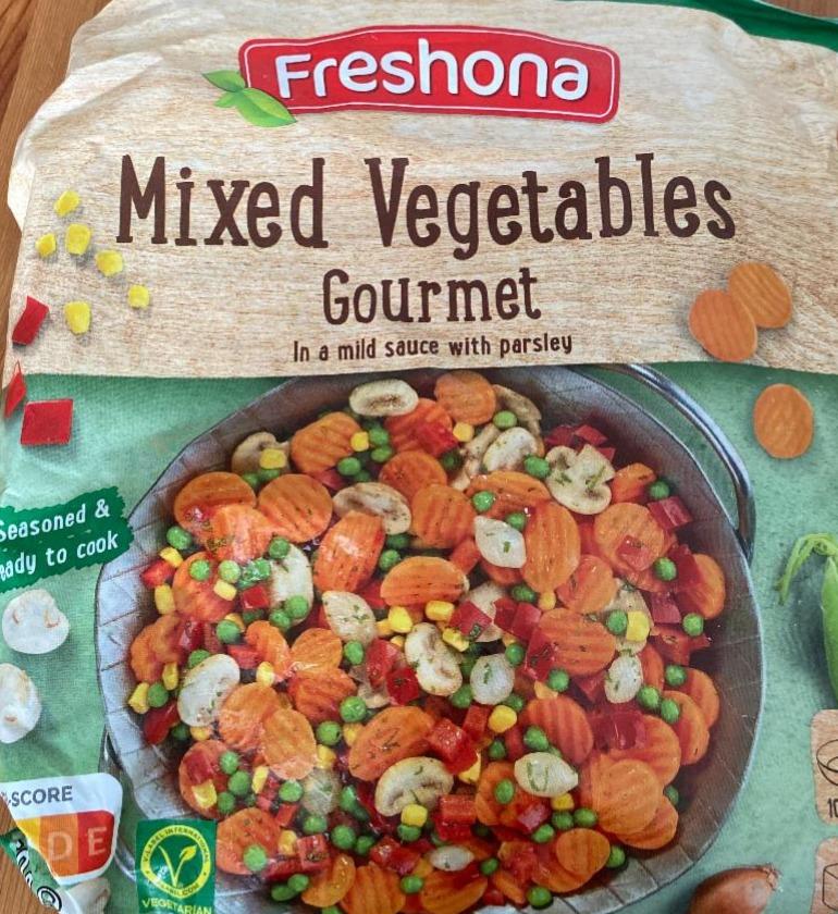 Képek - Mixed vegetables gourmet in a mild souce with parsley Freshona