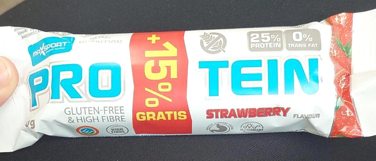 Képek - Protein Bar Strawberry Maxsport