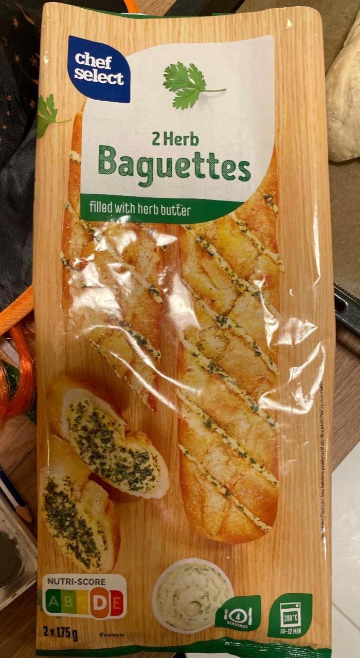 Képek - Herb baguettes filled with herb butter Chef Select