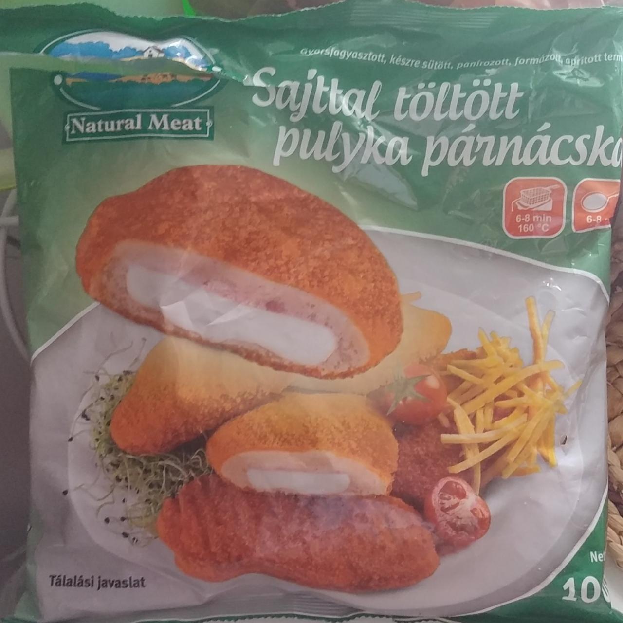 Képek - Sajttal töltött pulyka párnácska Natural Meat