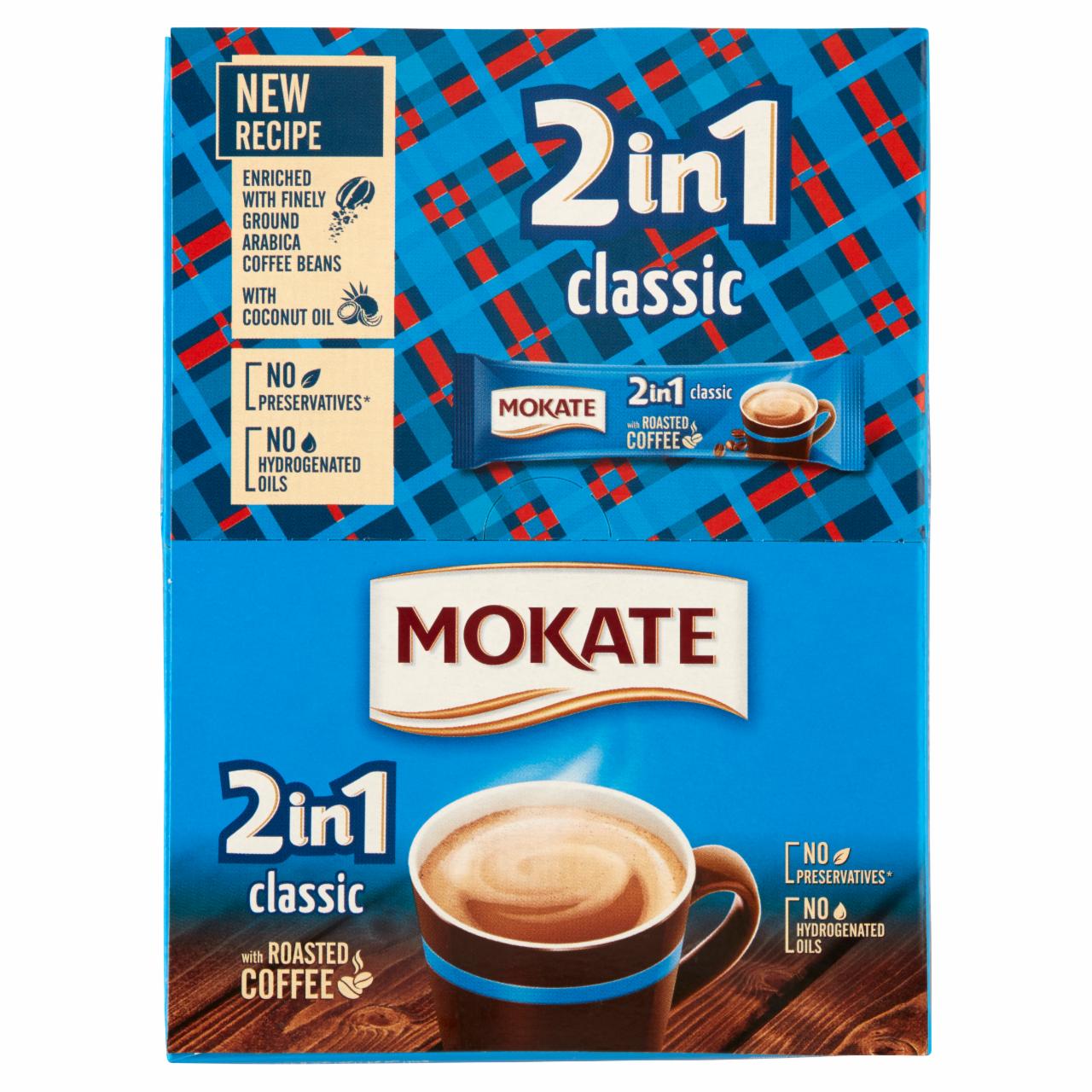 Képek - Mokate 2in1 Classic azonnal oldódó kávéspecialitás 24 x 14 g (336 g)