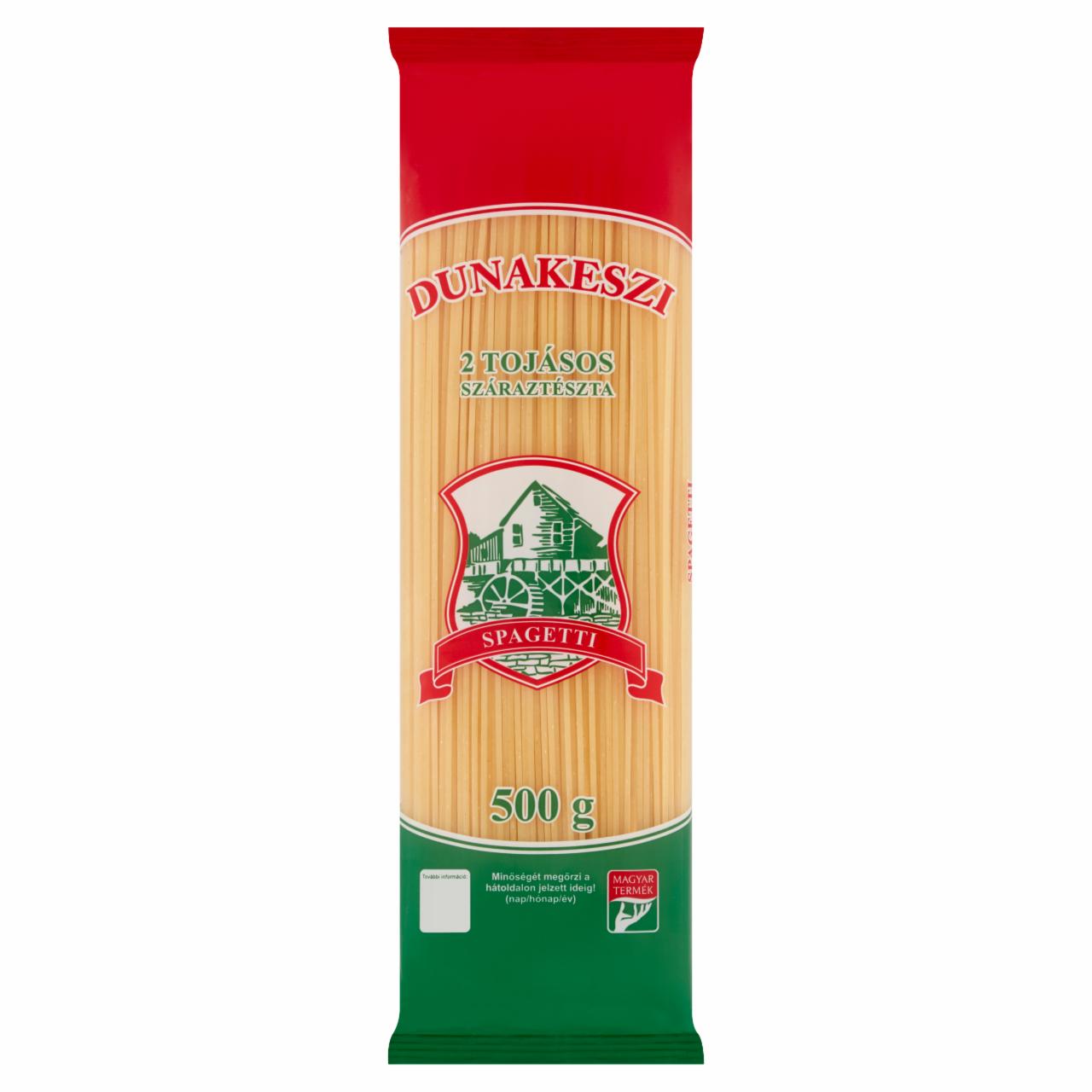 Képek - Dunakeszi spagetti 2 tojásos száraztészta 500 g