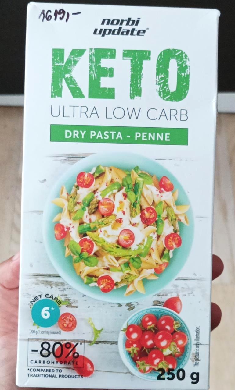 Képek - Keto ultra low carb dry pasta - penne Norbi update