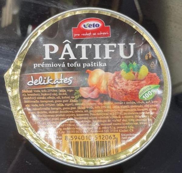 Képek - Patifu premiová tofu paštika delikates Veto