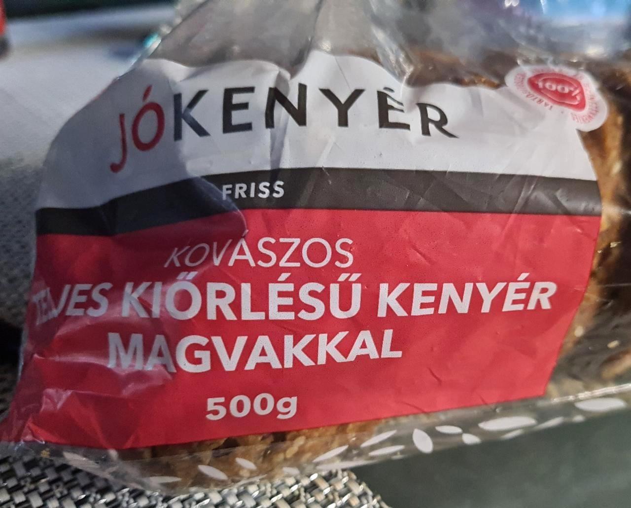 Képek - Kovászos teljes kiörlésű kenyér magvakkal Jókenyér