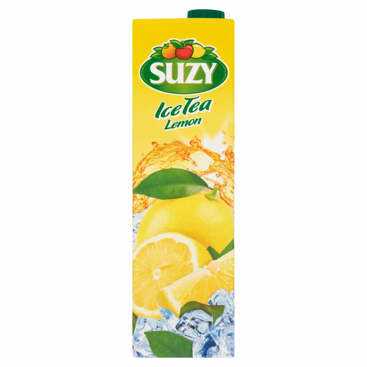 Képek - Suzy Ice Tea citromos üdítőital fekete tea kivonattal, cukorral és édesítőszerekkel 1 l