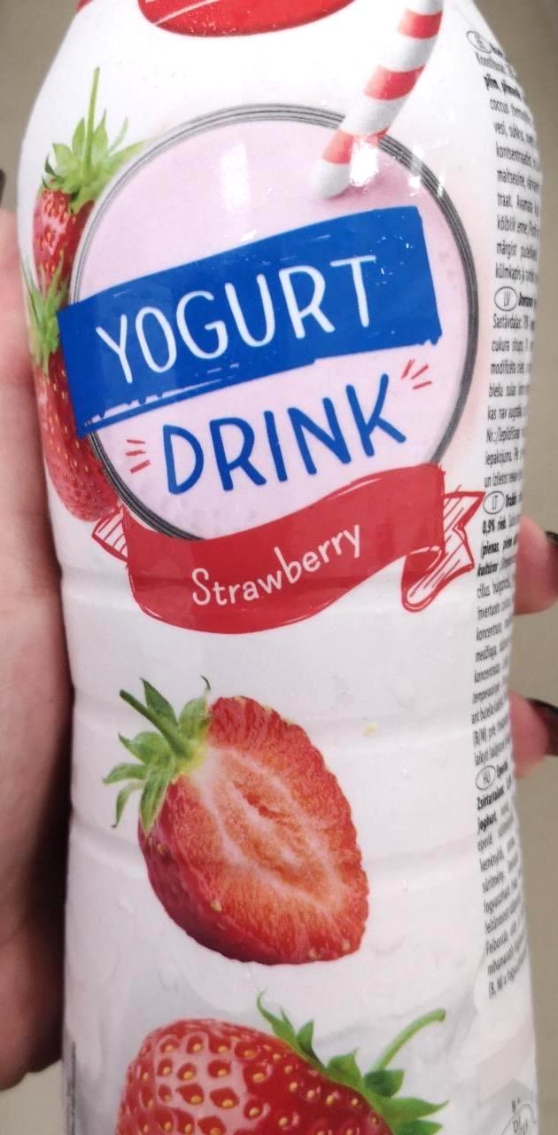 Képek - Joghurt drink - epres Milbona