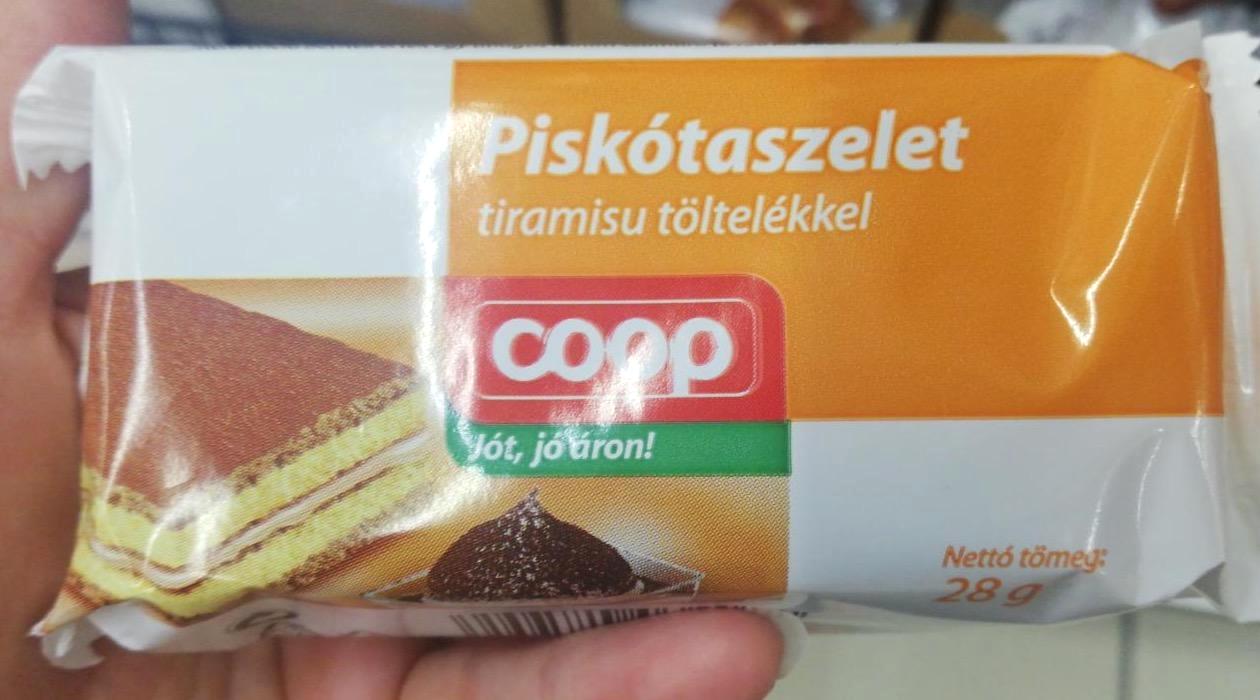 Képek - Piskótaszelet tiramisu töltelékkel Coop