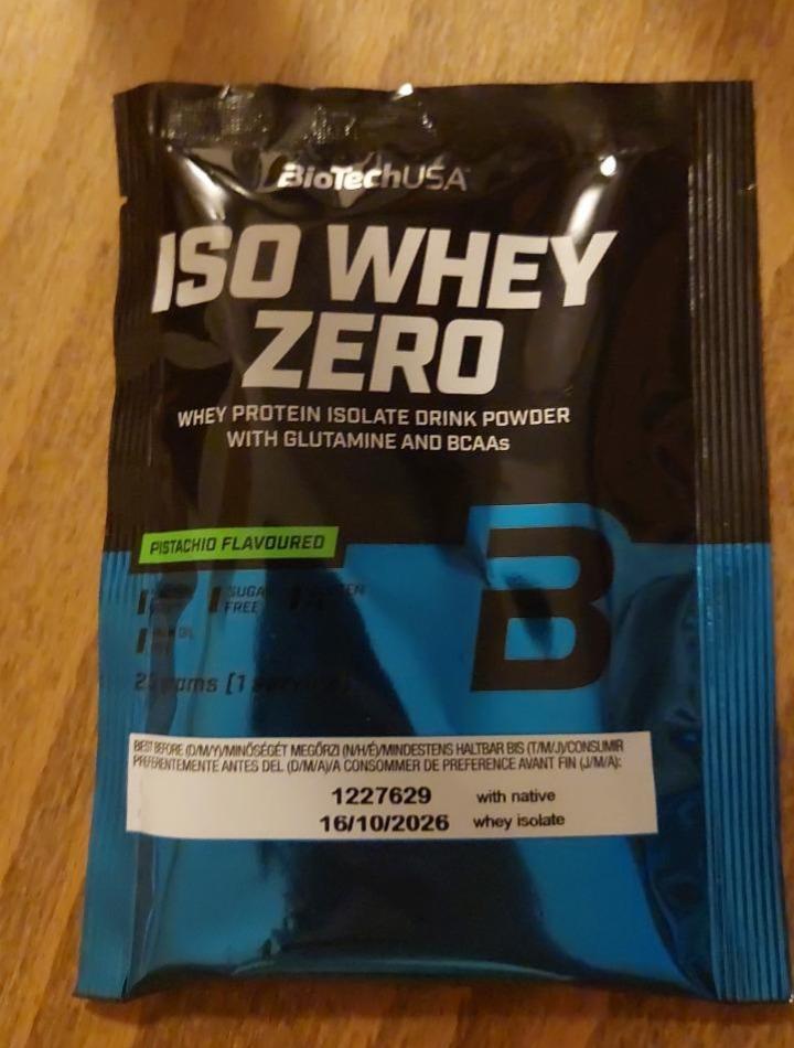 Képek - Iso whey zero Pistachio BioTechUSA