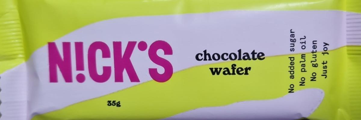 Képek - Chocolate wafer N!ck's