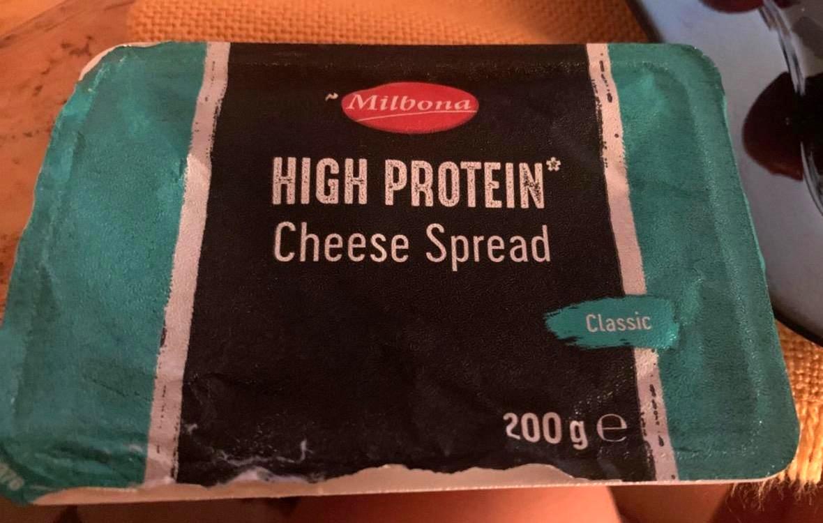 Képek - High protein cheese spread Classic Milbona