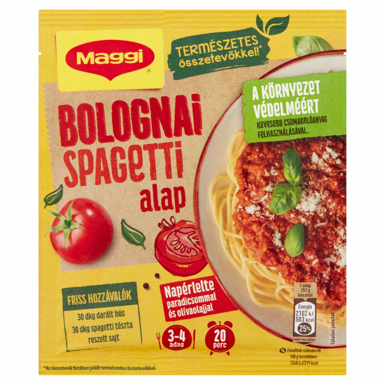 Képek - Maggi Bolognai spagetti alap 42 g