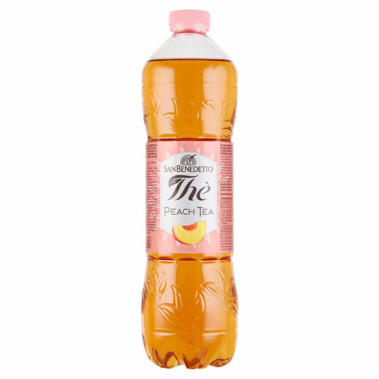 Képek - San Benedetto barackos ice tea ízű alkoholmentes üdítőital 1,5 l