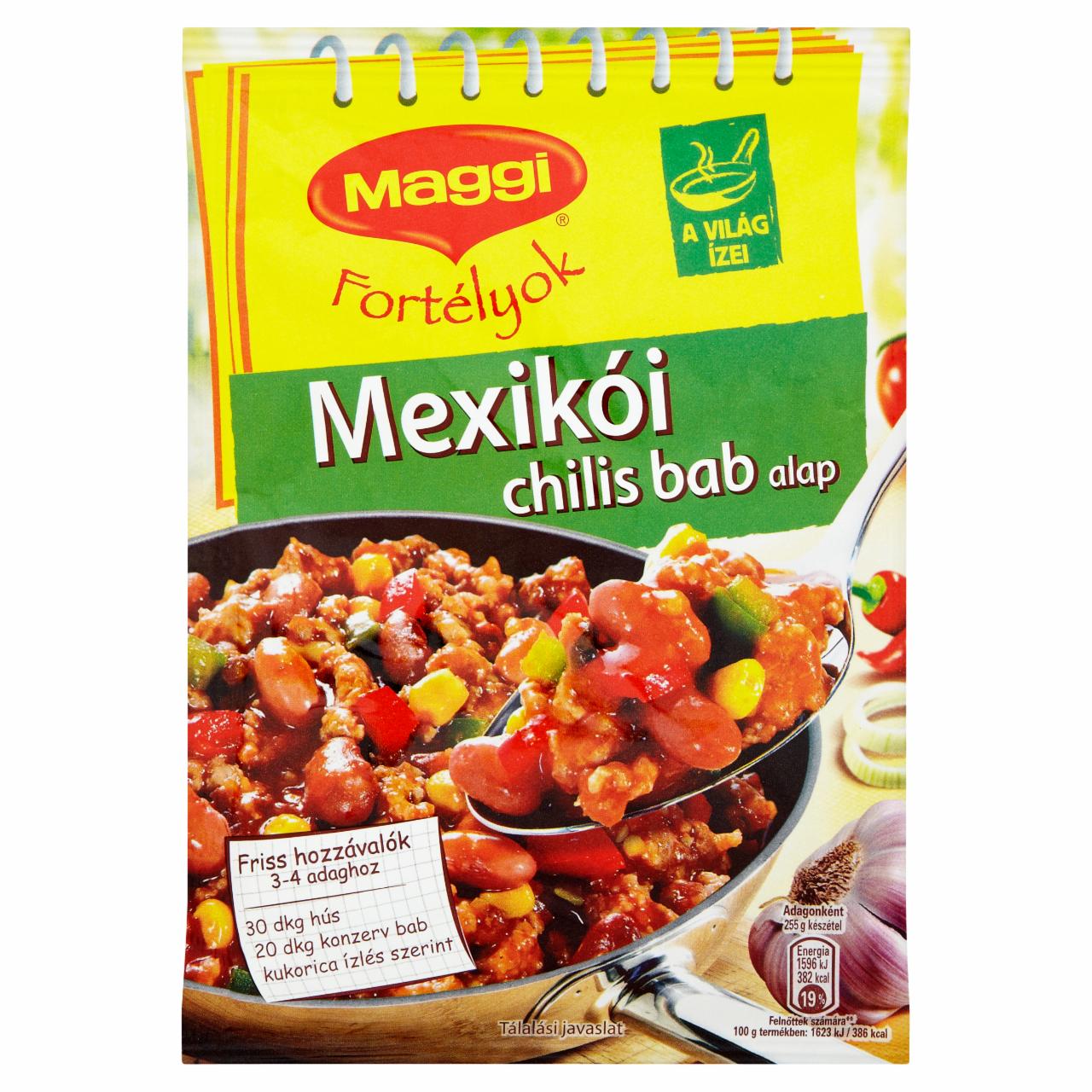 Képek - Maggi Fortélyok Mexikói chilis bab alap 55 g