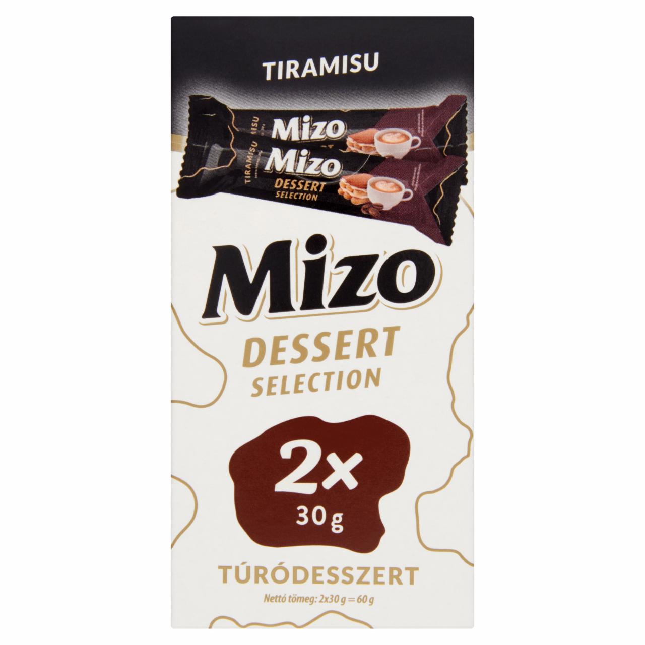 Képek - Mizo Dessert Selection Tiramisu túródesszert 2 x 30 g