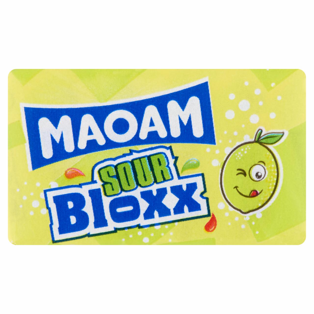 Képek - Maoam Bloxx Sour olvadó rágóbonbon 22 g