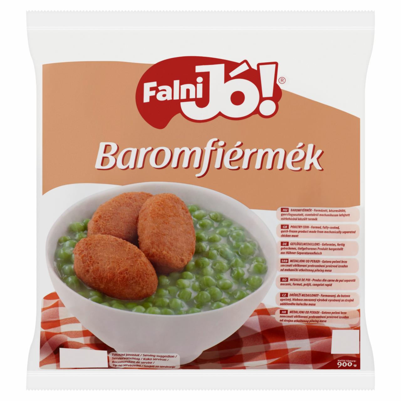 Képek - Falni Jó! készresütött, gyorsfagyasztott baromfiérmék 900 g